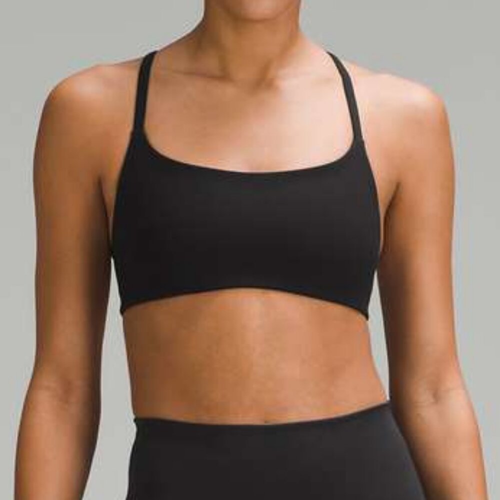 Wunder Train Strappy Racer Bra A/B *Twill